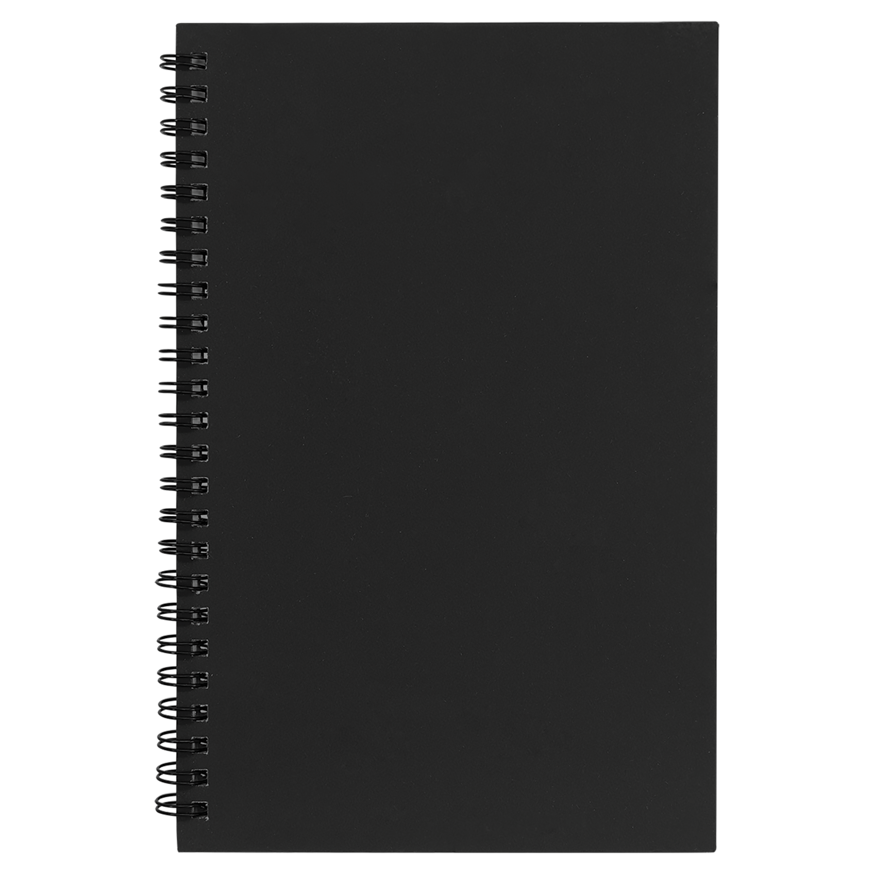 Custom Leatherette Small Spiral Notebooks — Blue blank