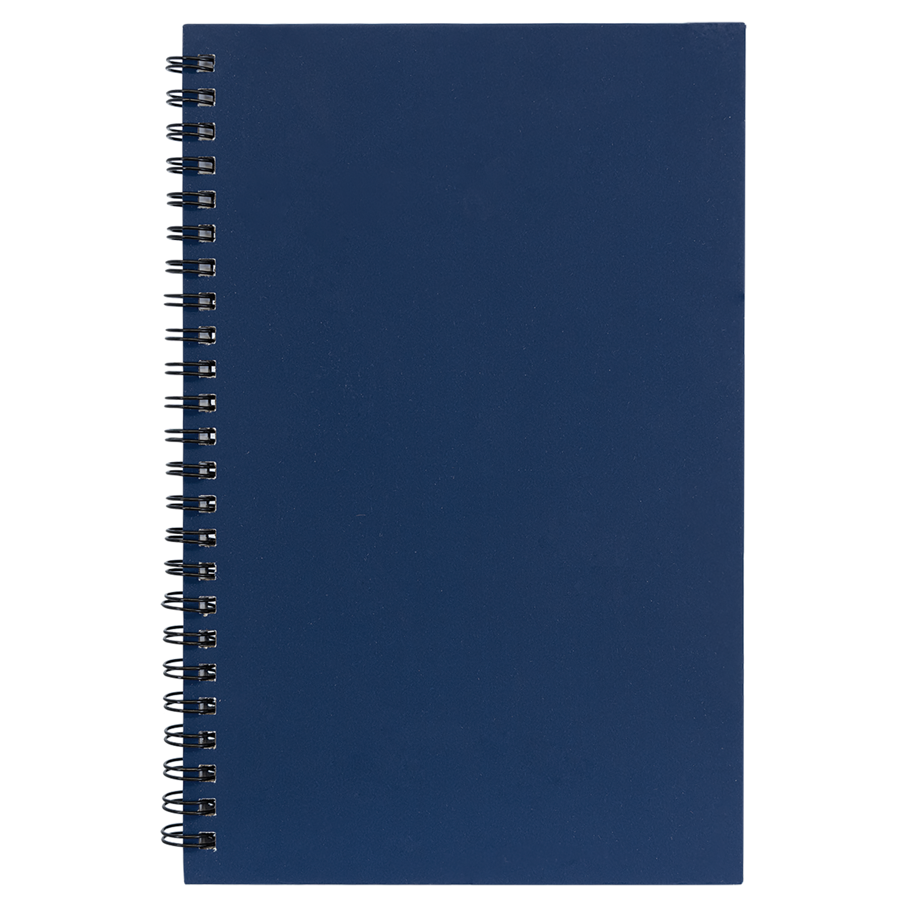 Custom Leatherette Small Spiral Notebooks — Black blank