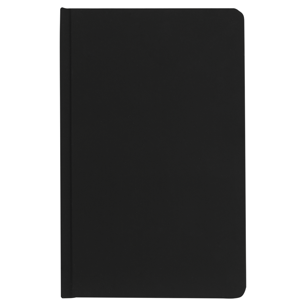 Custom Leatherette Hardcover Journals — Blue blank