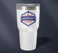 Custom printed 30oz tumbler with full-color UV print