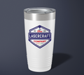 Custom logo 20oz tumbler with full-color UV print