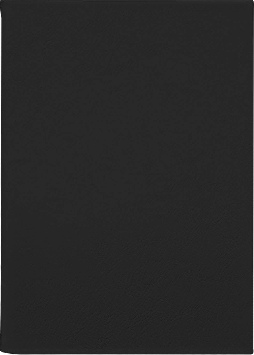 Custom Journal – Black