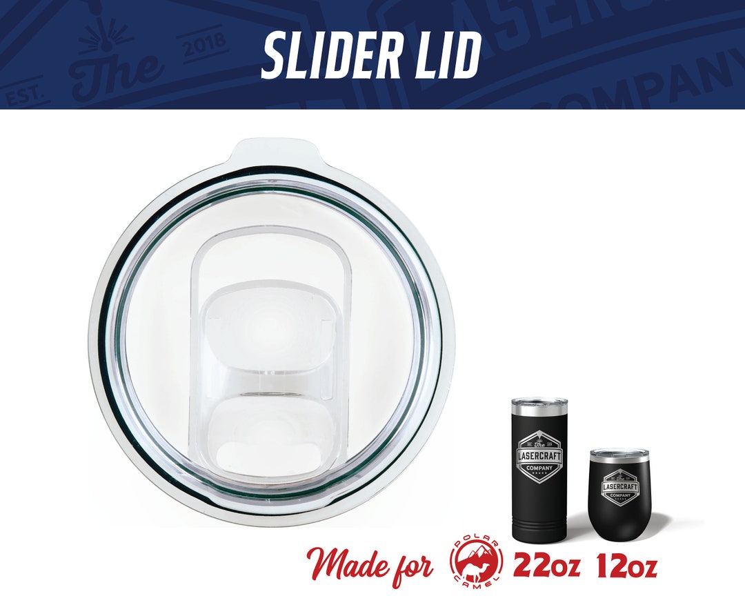 Polar Camel 12oz / 22oz Skinny Slider Lid