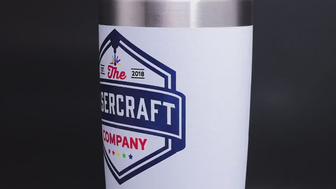 Custom Printed Can & Bottle Holder with full color logo - Custom Full Color Printed Can Holder - Client Gifts - Full Color Logo Swag