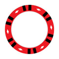 Custom 12-Stripe poker chip in Red